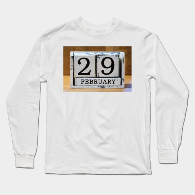 Leap Day Long Sleeve T-Shirt by ansaharju